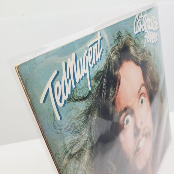Ted Nugent Cat Scratch Fever Vinyl Record 1977 LP Original JE 34700 VG+ - Picture 10 of 11